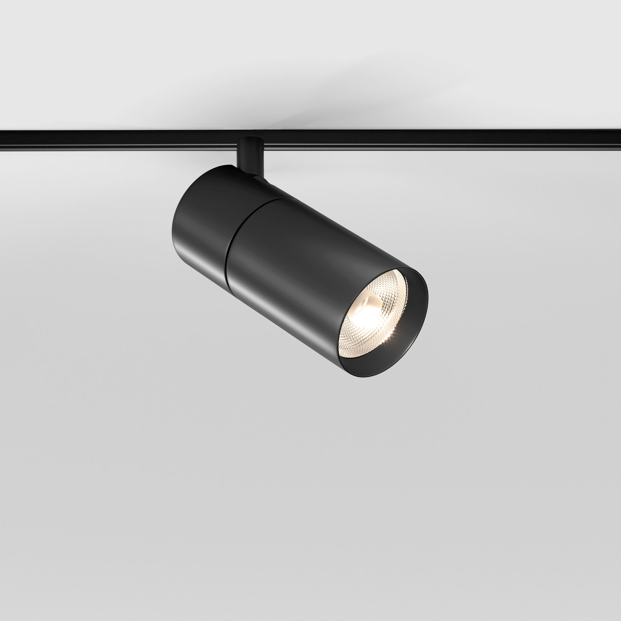Slim Magnetic Трековый поворотный светильник R01 6W 4200K черный 85011/01