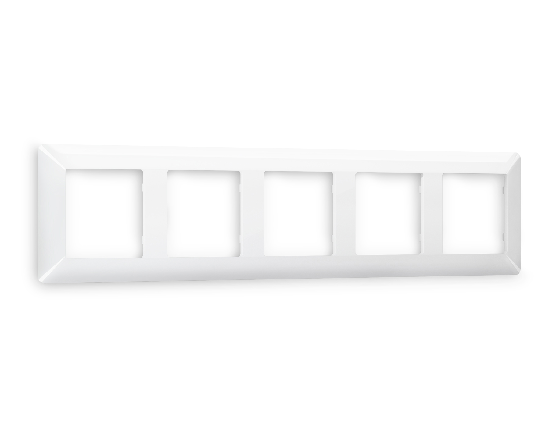 AF110105 Рамка ALFA Line (Белый глянец) 5-ая