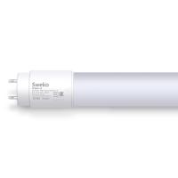 Светодиодная лампа Sweko 42LEDT8-10W-230-4000K-G13-P матовая, неповоротн, пластик.цоколь