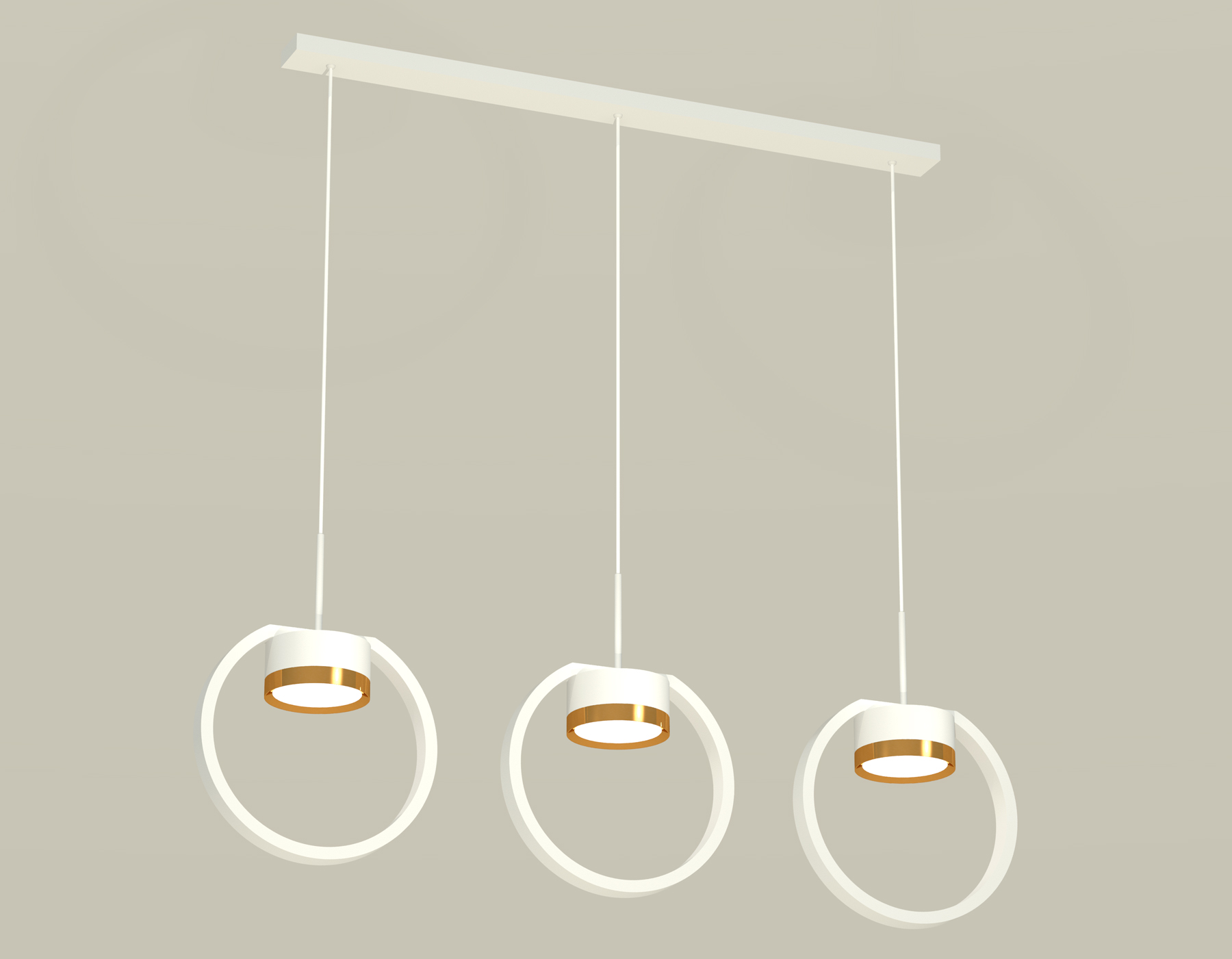 XB9106103/3 SWH/PYG белый песок/золото желтое полированное GX53 (C9106, N8124)