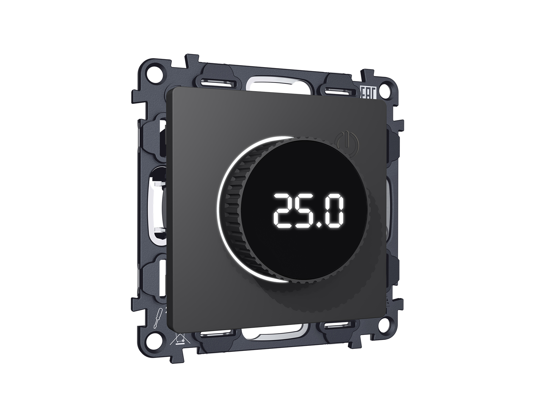 MA905810 Комплект мех-ма термор-ра с цифровым дисплеем с подсветкой и датчиком для теплого пола ALFA