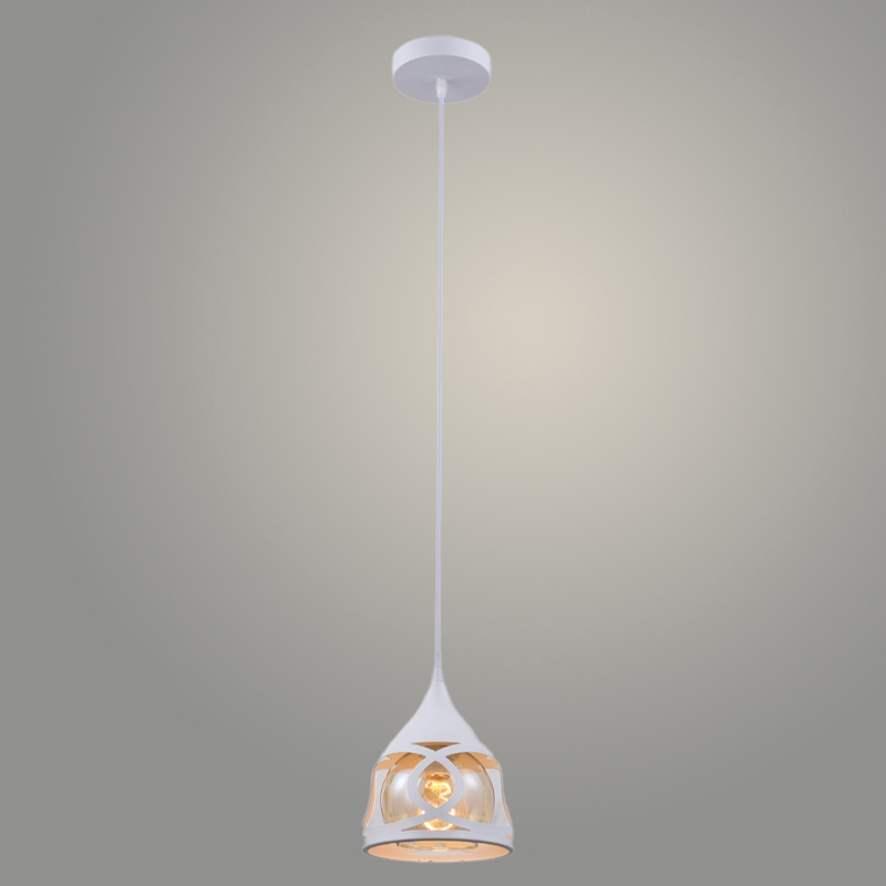 Подвес 27380/1HQ WT белый 1х60W E27 h1000, KK23