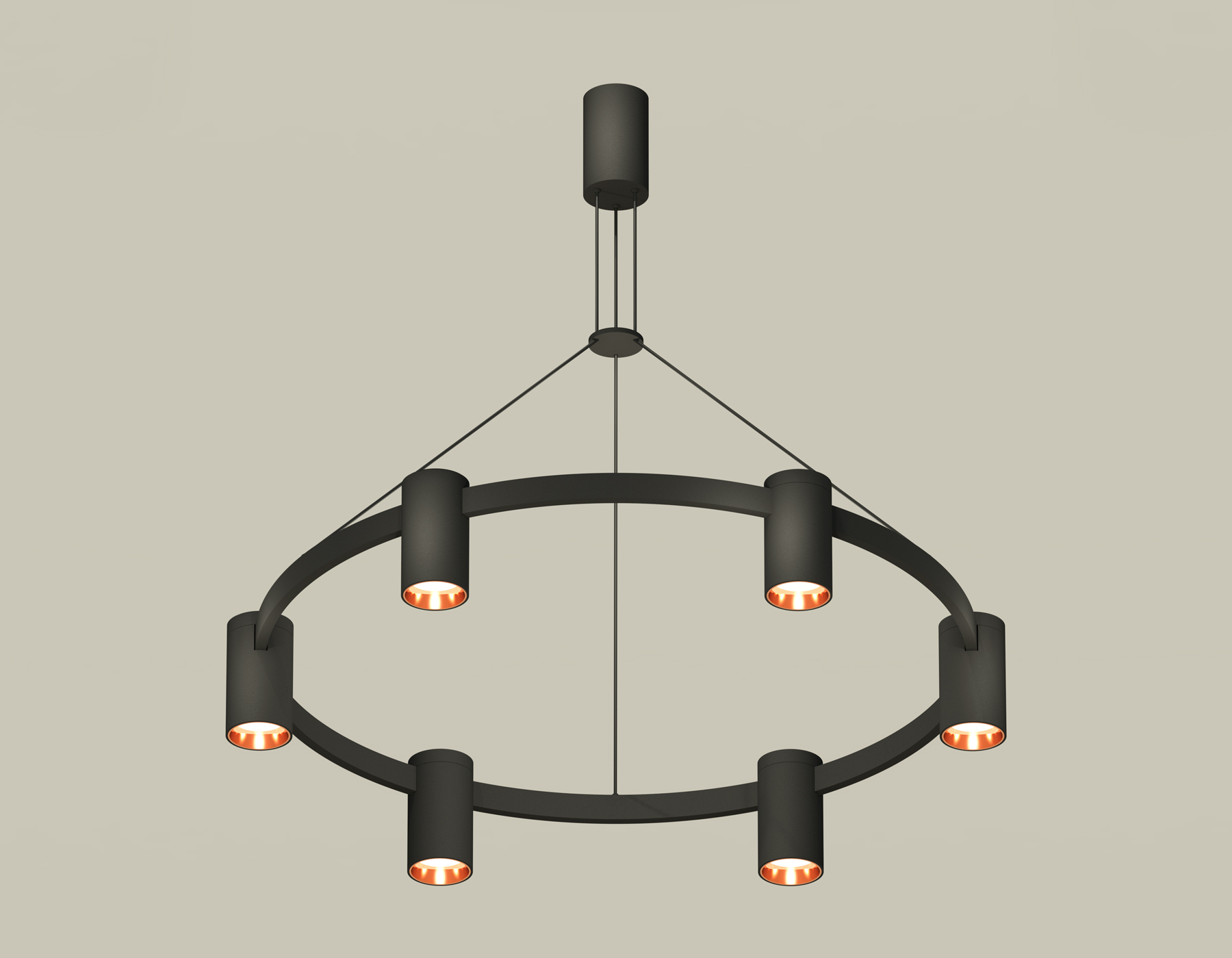 XB9022153/6 SBK/PPG черный песок/золото розовое полированное MR16 GU5.3 (С9022, N6114)