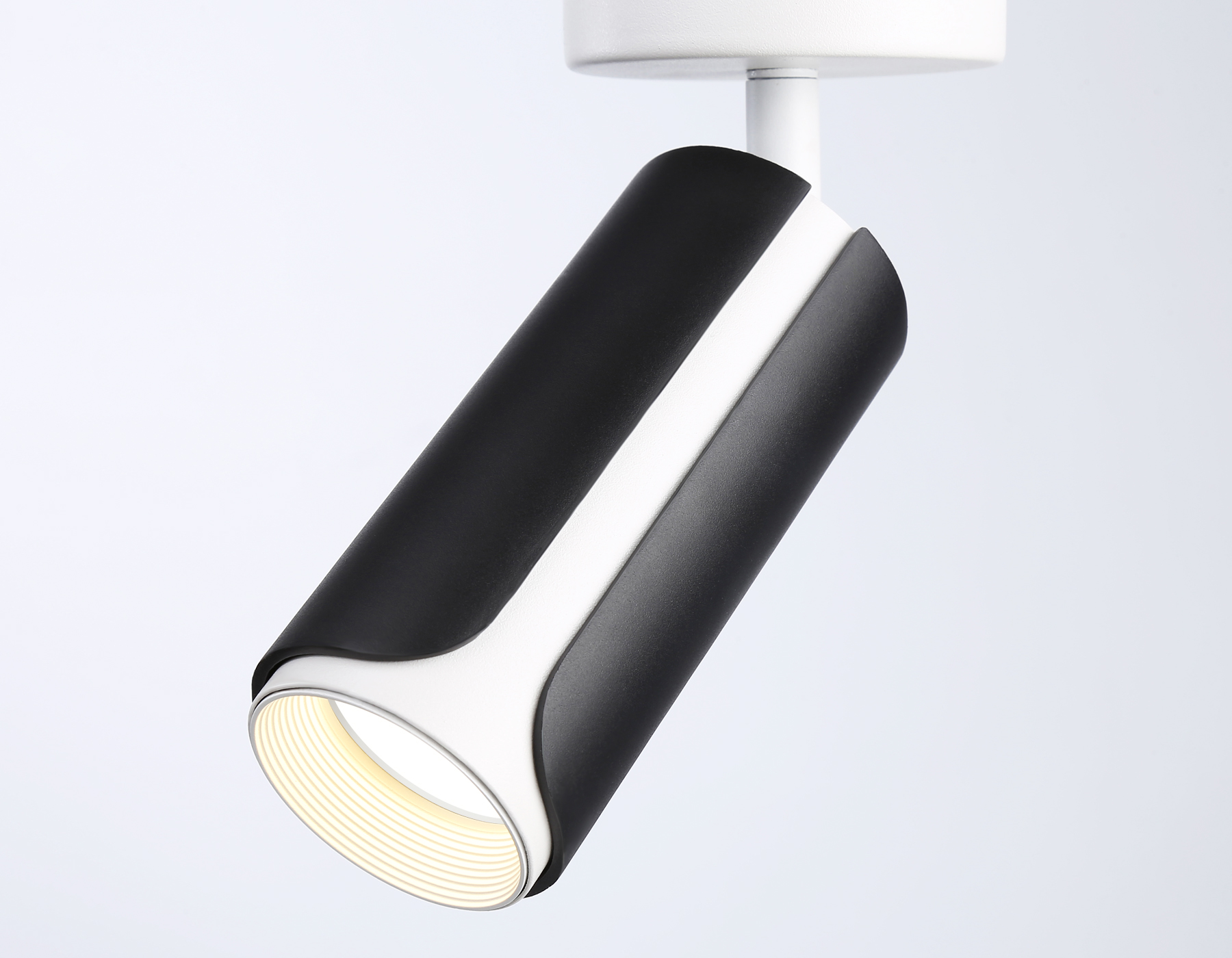 Спот накладной AMBRELLA TN51594 BK/WH черный/белый GU10 D58*195 поворотный