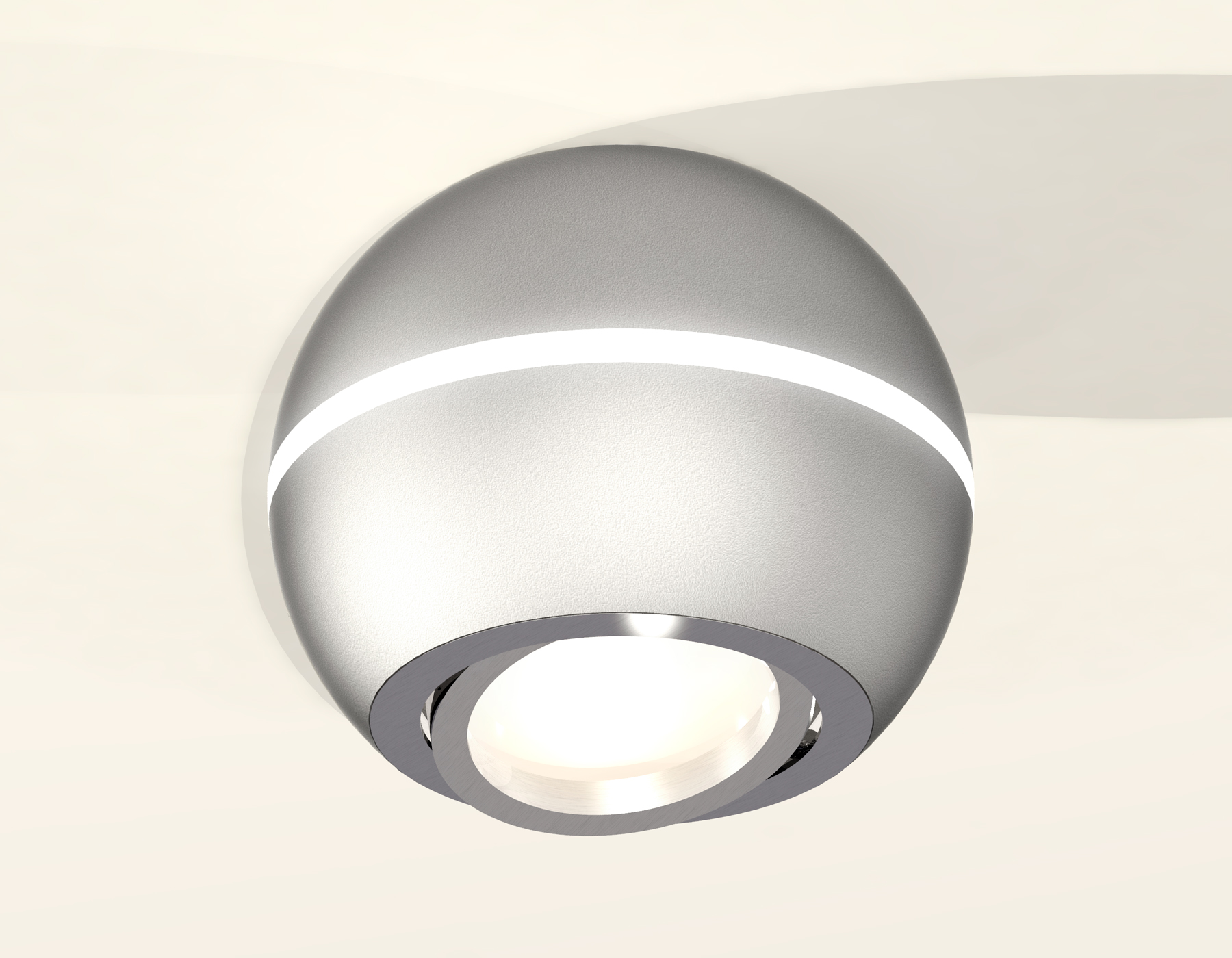 XS1103011 SSL/PSL серебро песок/серебро полированное MR16 GU5.3 LED 3W 4200K (C1103, N7003)