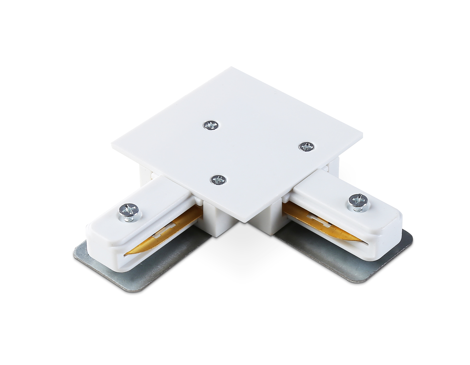 GL7165 WH белый коннектор угловой встраеваемый для шинопровода Standard 220V NEW 70*70*20