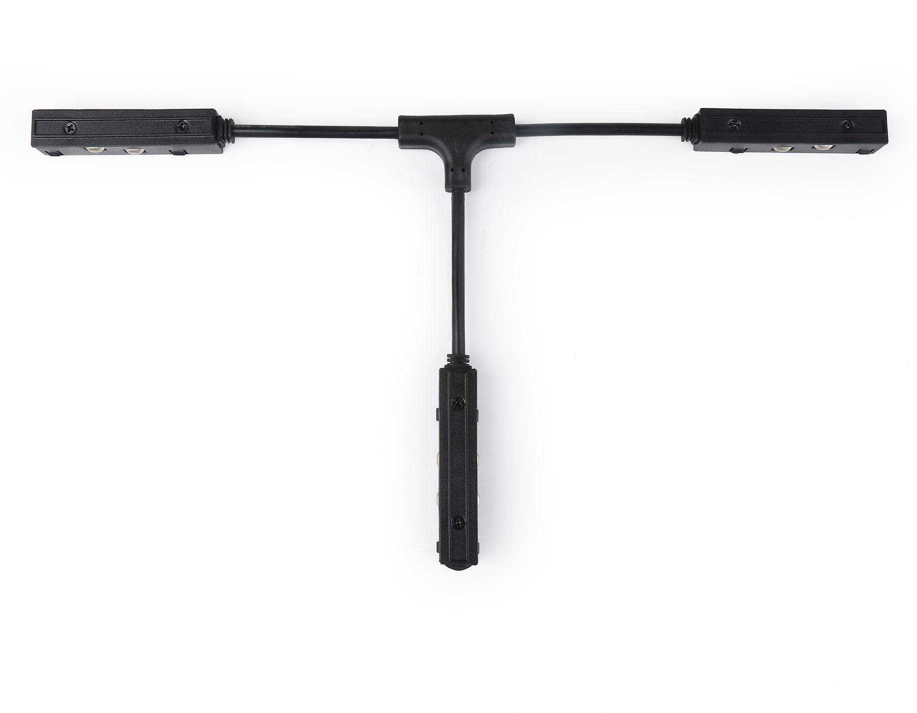 Коннектор питания гибкий т-образный для шинопровода Magnetic GL3638 IP20 48V 160*80*18  AMBRELLA