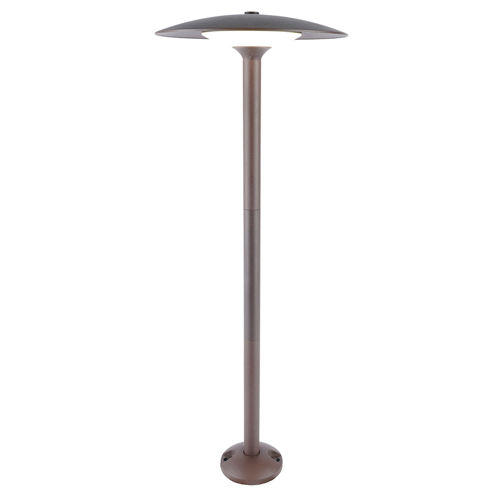 Светильник уличный светодиодный FERON DH704 6W, 280Lm, 4000K, коричневый 