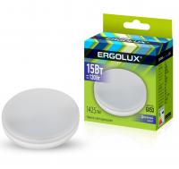 Лампа Ergolux LED-GX53-15W-GX53-6K, 180-240В 