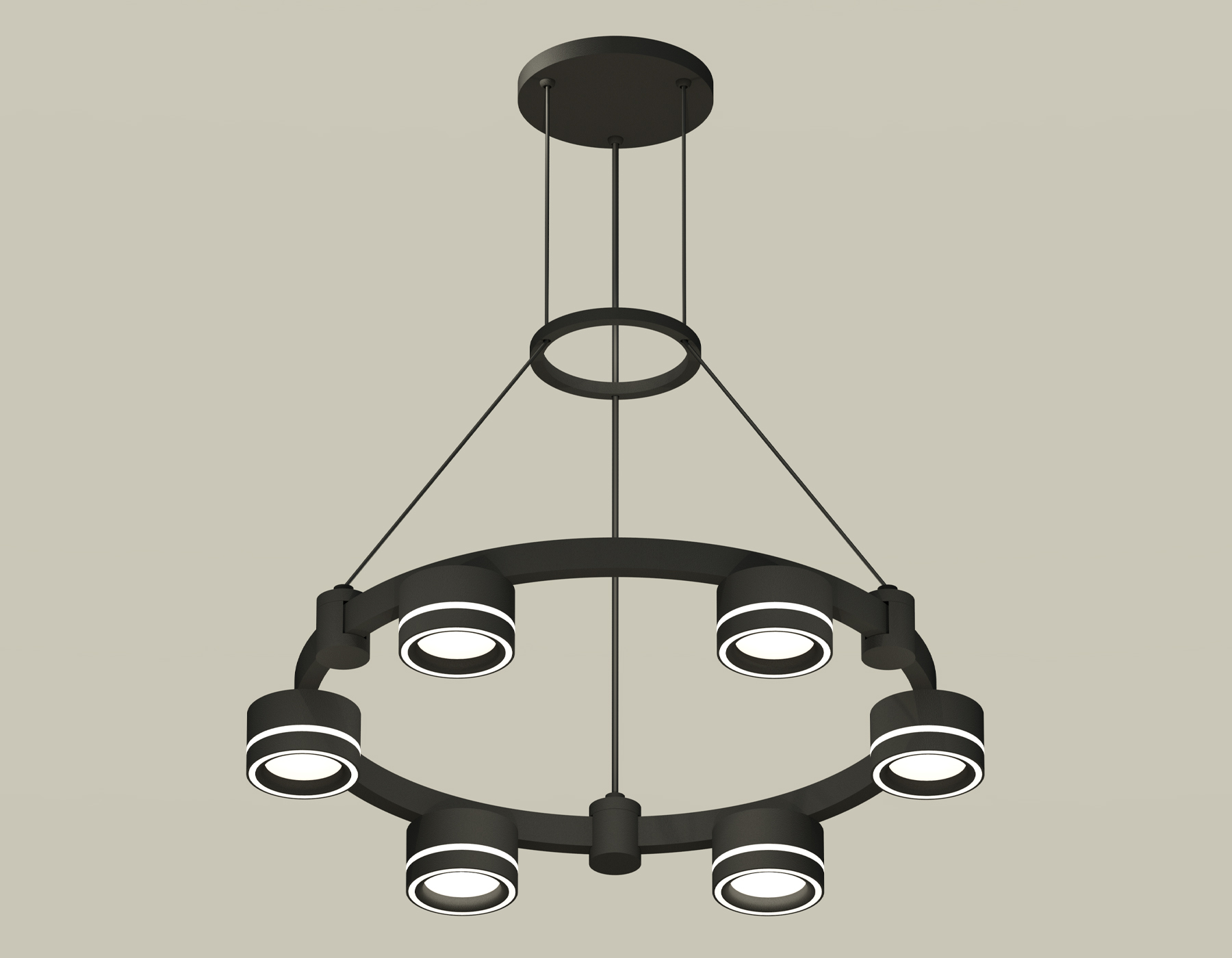 XR92051201/6 SBK/FR черный песок/белый матовый GX53 (A9205, C9232, N8434)