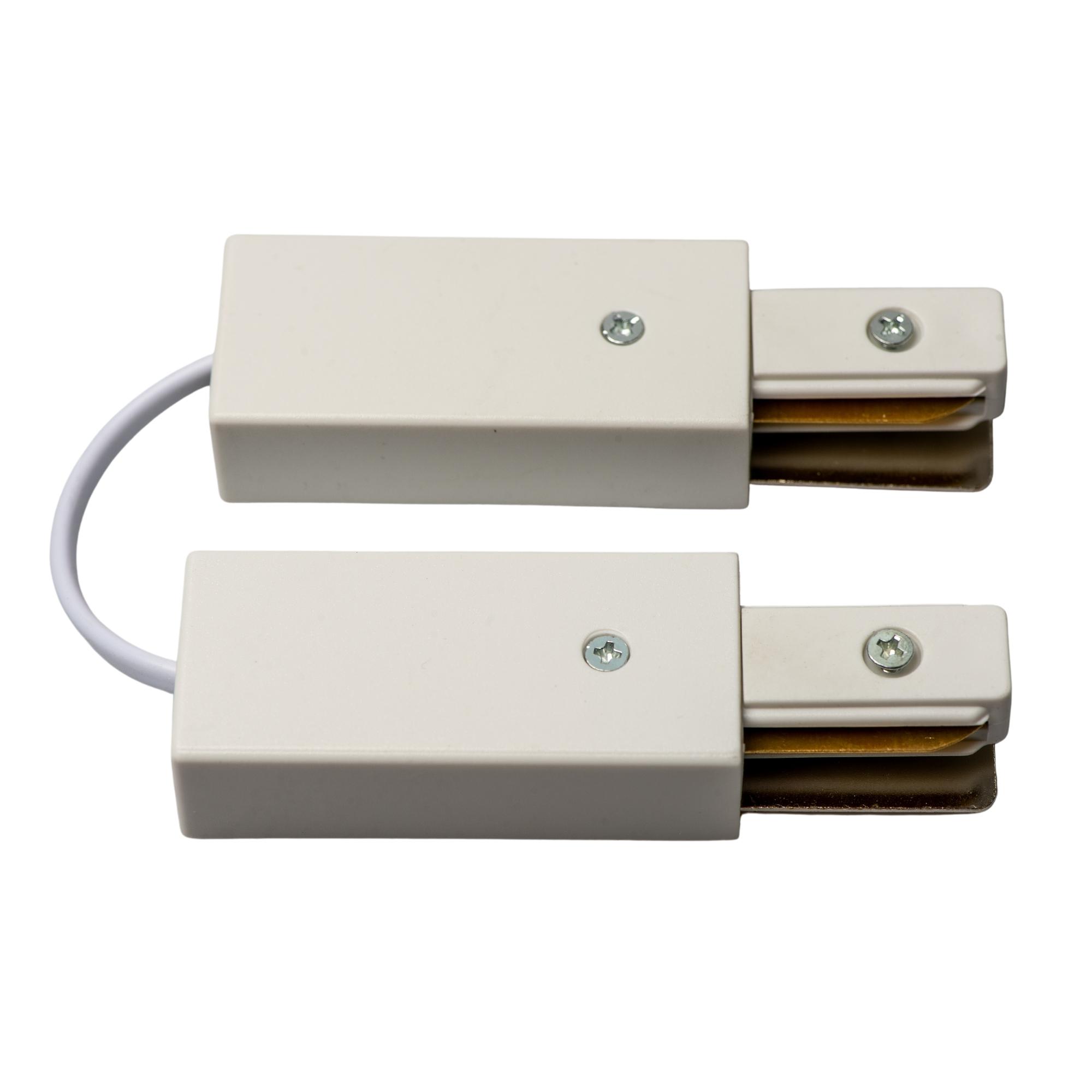 Соединитель VOLPE UBX-Q122 G25 WHITE 1 POLYBAG для 2-х шинопроводов типа G, гибкий, Белый
