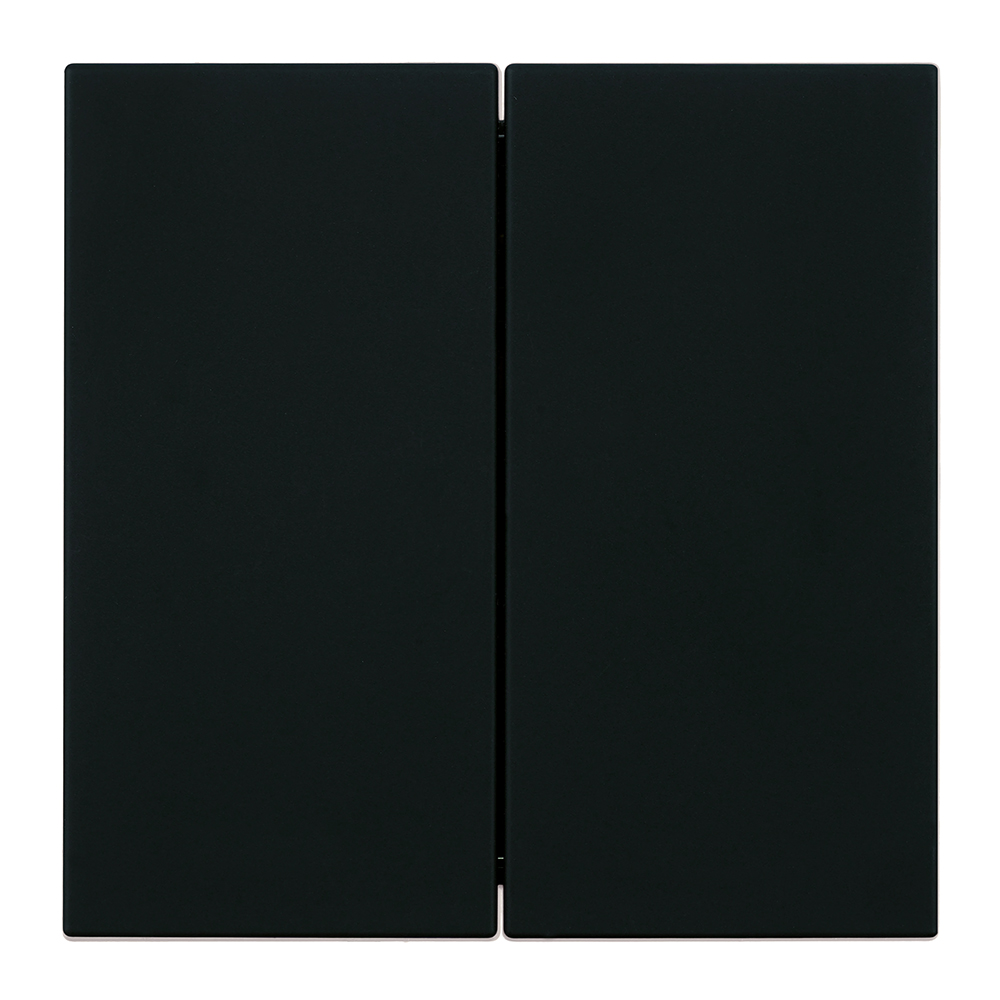 Переключатель 2-клавишный (механизм), 250В, 10А, серия Мия, RSW10-3107-05, черный бархат