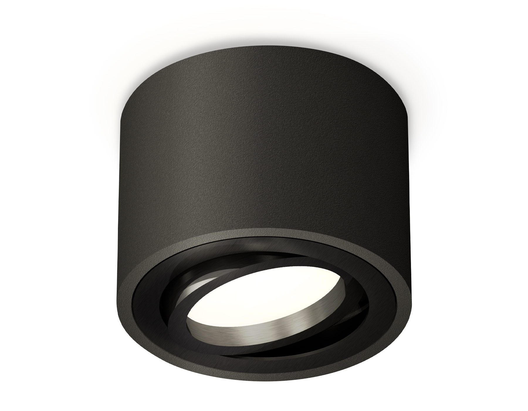 XS7511002 SBK/PBK черный песок/черный полированный MR16 GU5.3 (C7511, N7002)