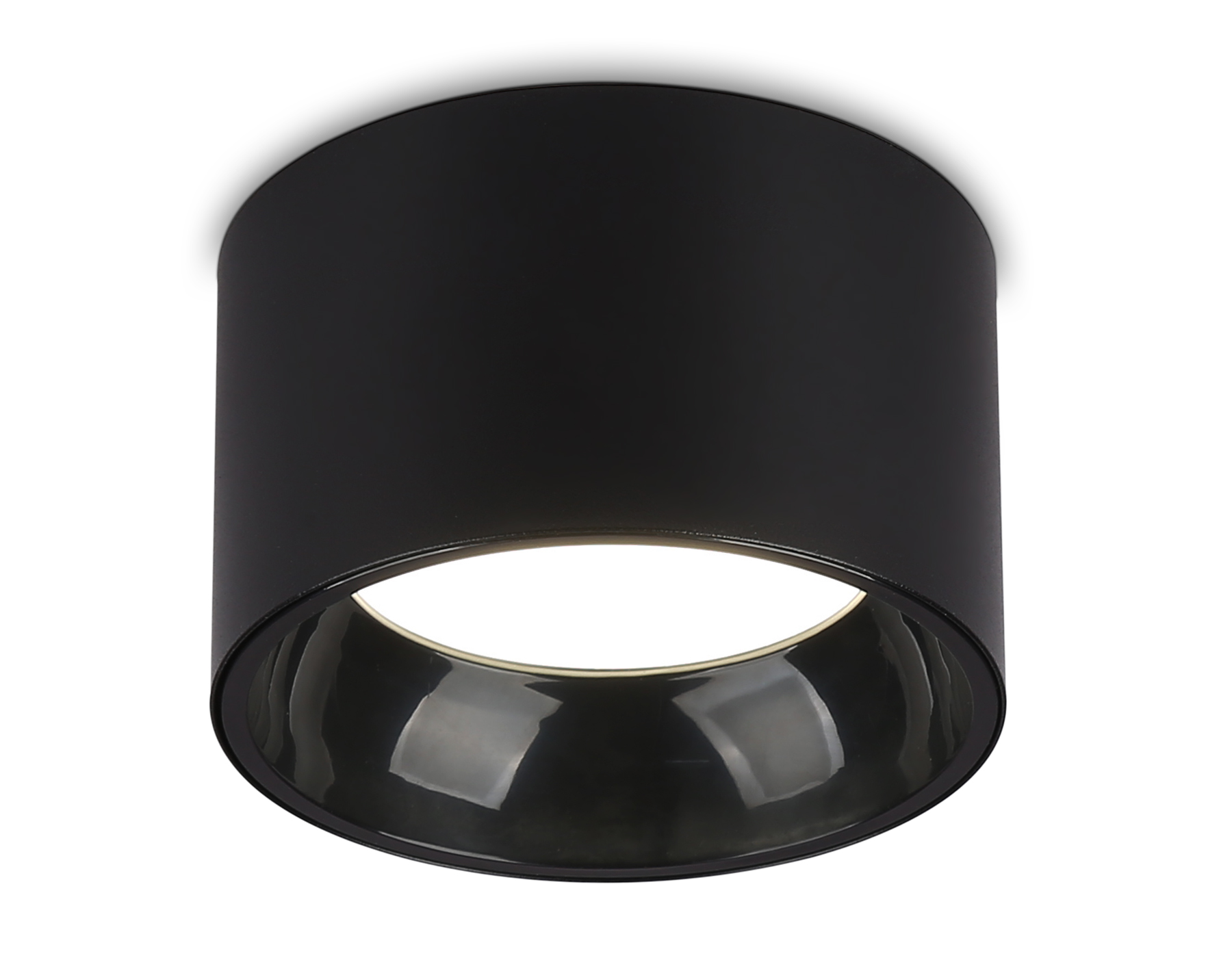 Светильник накладной AMBRELLA TN52894 SBK/GBK черный песок/черный глянец GX53 max 12W D97*60