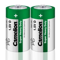 Батарейка CAMELION R20 SR-2, 1.5В (зеленый) (12/144)