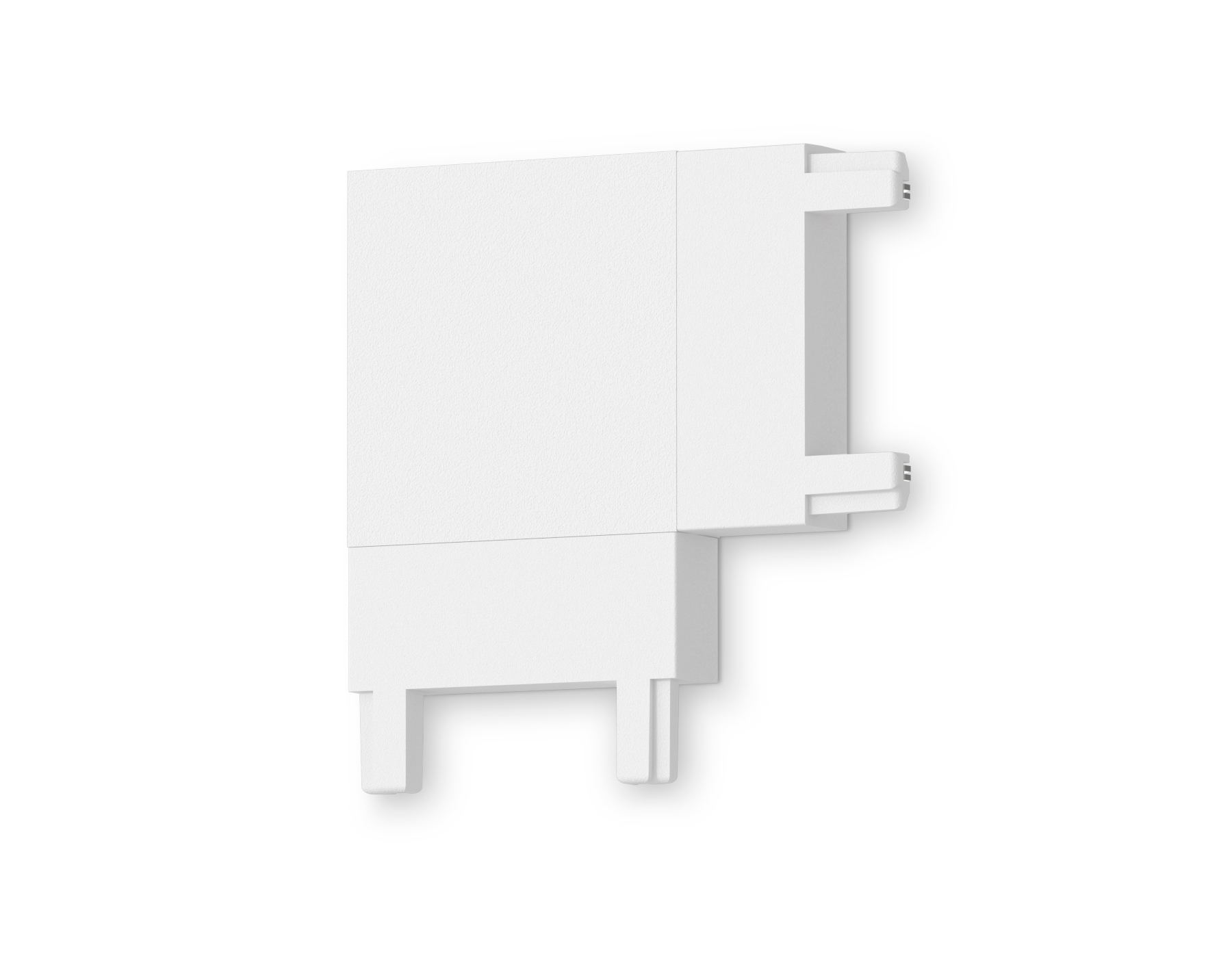 Коннектор угловой для накладного шинопровода Magnetic Ultra Slim GV1113 WH белый 36*36*6