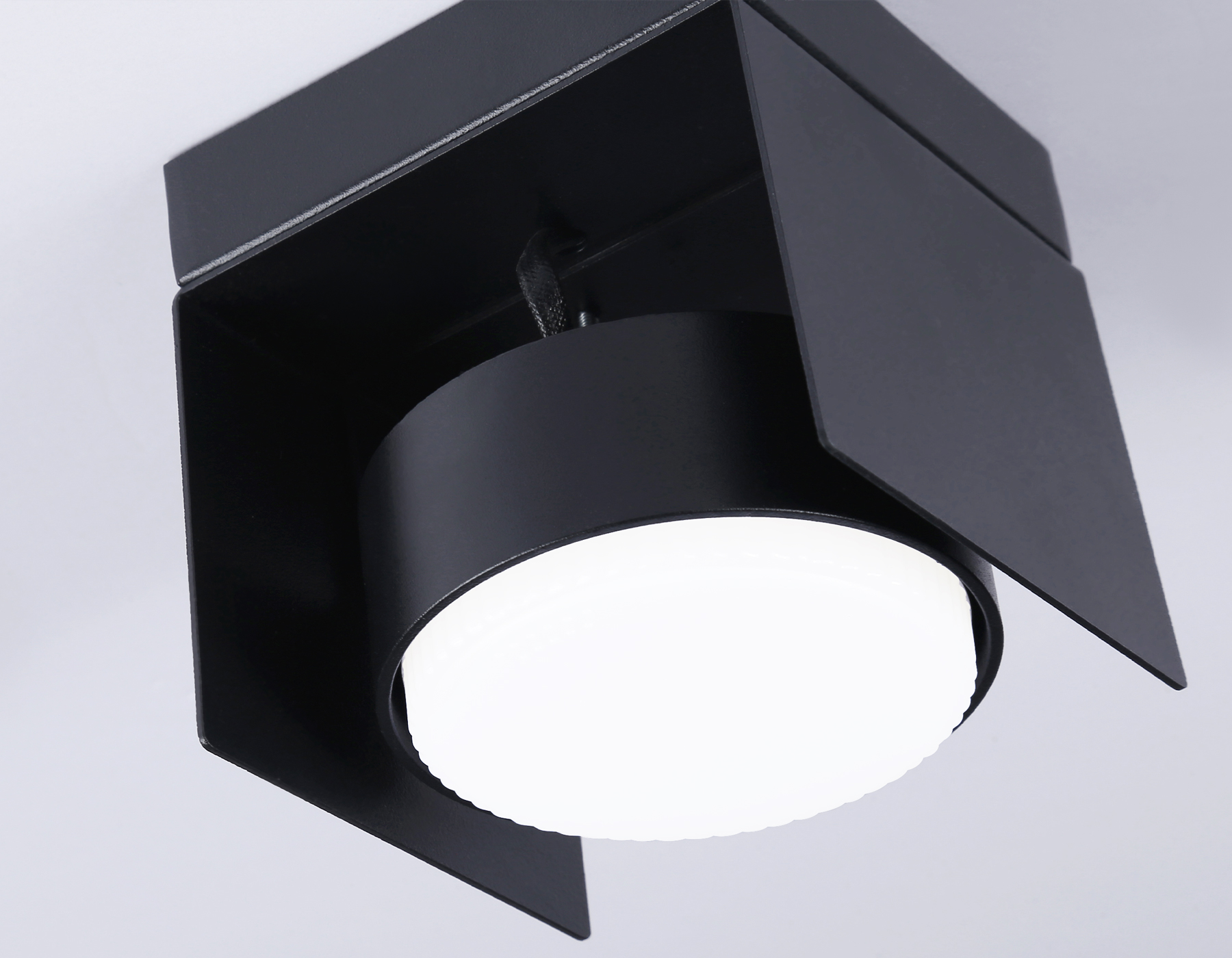 Светильник накладной AMBRELLA TN70842 SBK черный песок GX53 95*95*90 поворотный