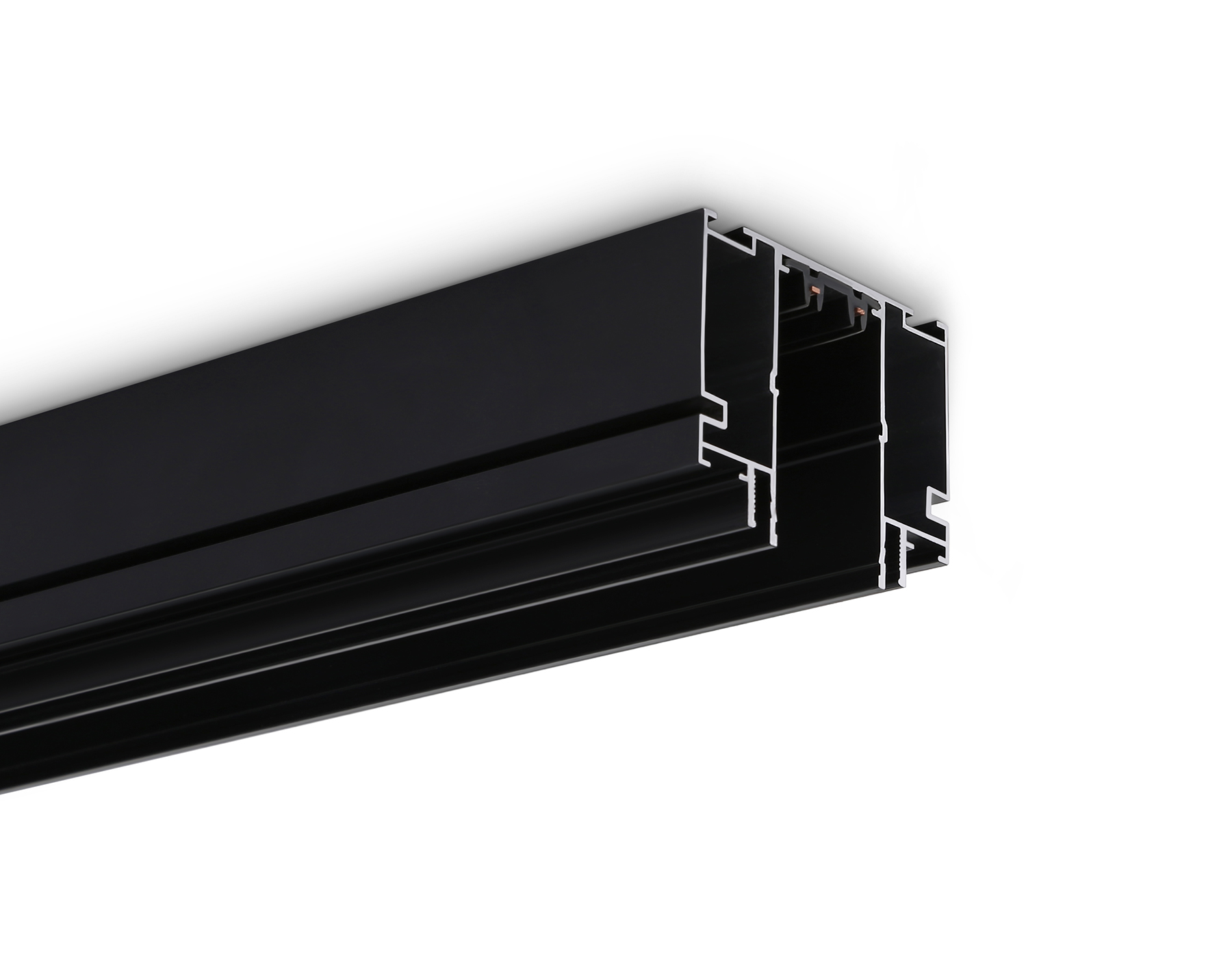 Шинопровод для натяжного потолка Magnetic 220V IP20 3000*64.5*51 черный