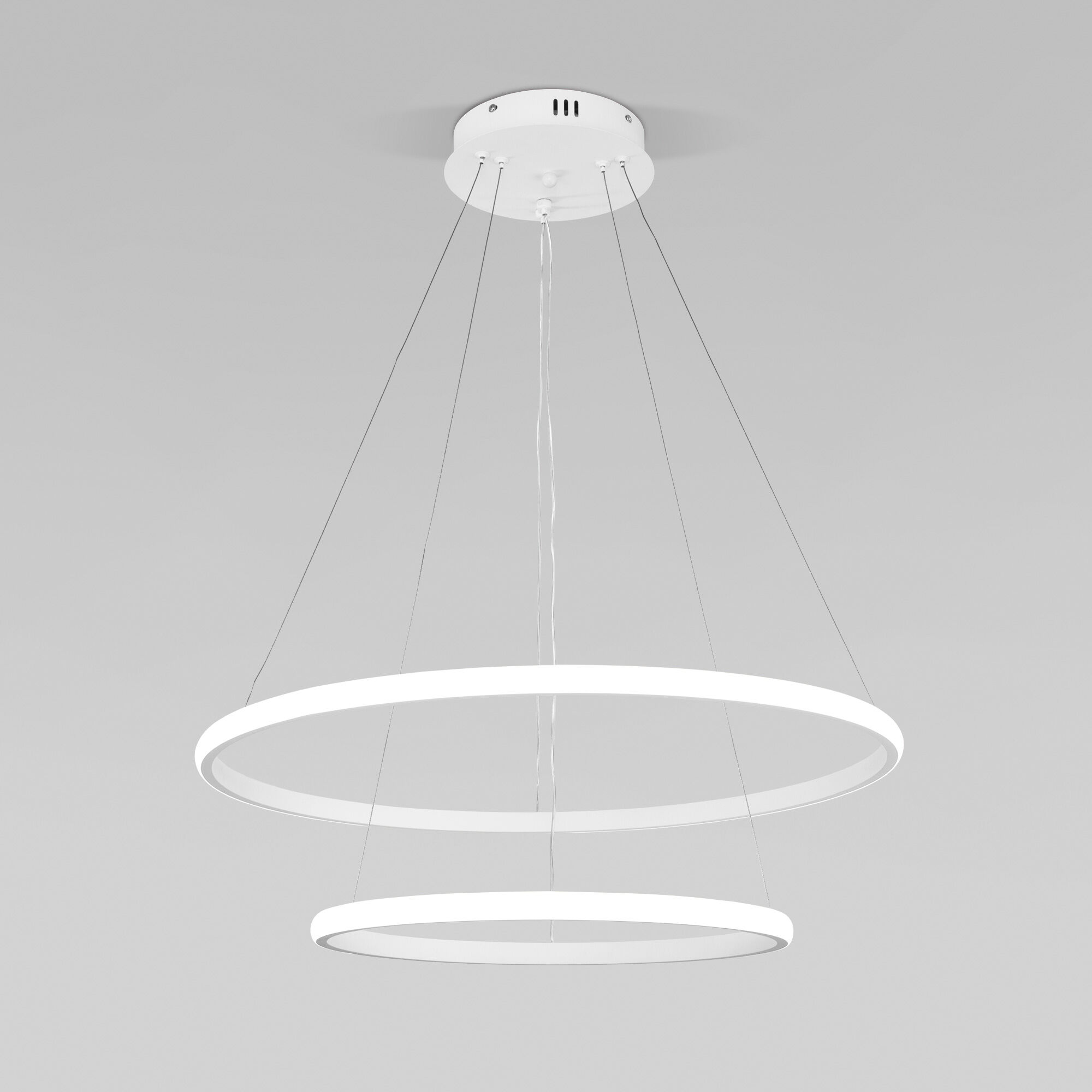 Подвесной светодиодный светильник с пультом управления 90264/2 белый 92 Вт LED EUROSVET