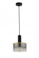 Подвес 74746/1HQ BK+SM черный 1х40W E27 d250 h800, 24