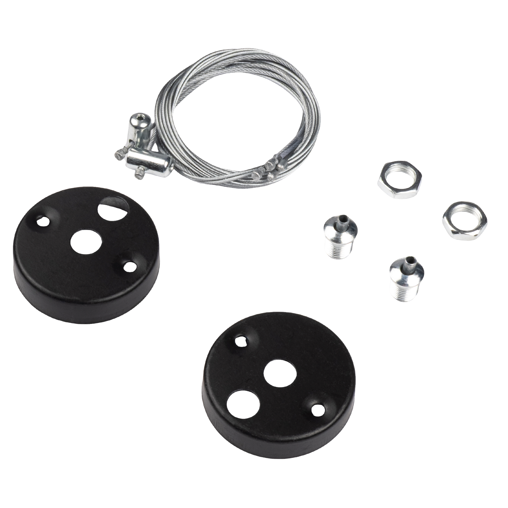 Комплект PSO-01 S-4x1.0 m  BLACK для подвесного монтажа JAZZway