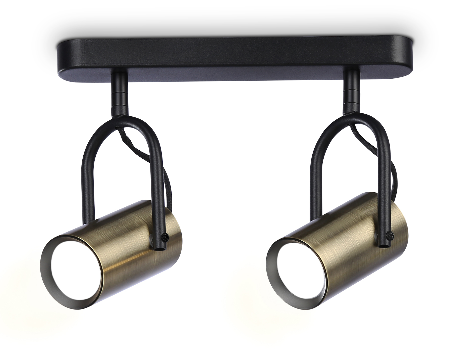 Светильник накладной AMBRELLA TA13194/2 BK/SB черный/бронза GU10/2 max 12W 260*100*195 пов.на планке