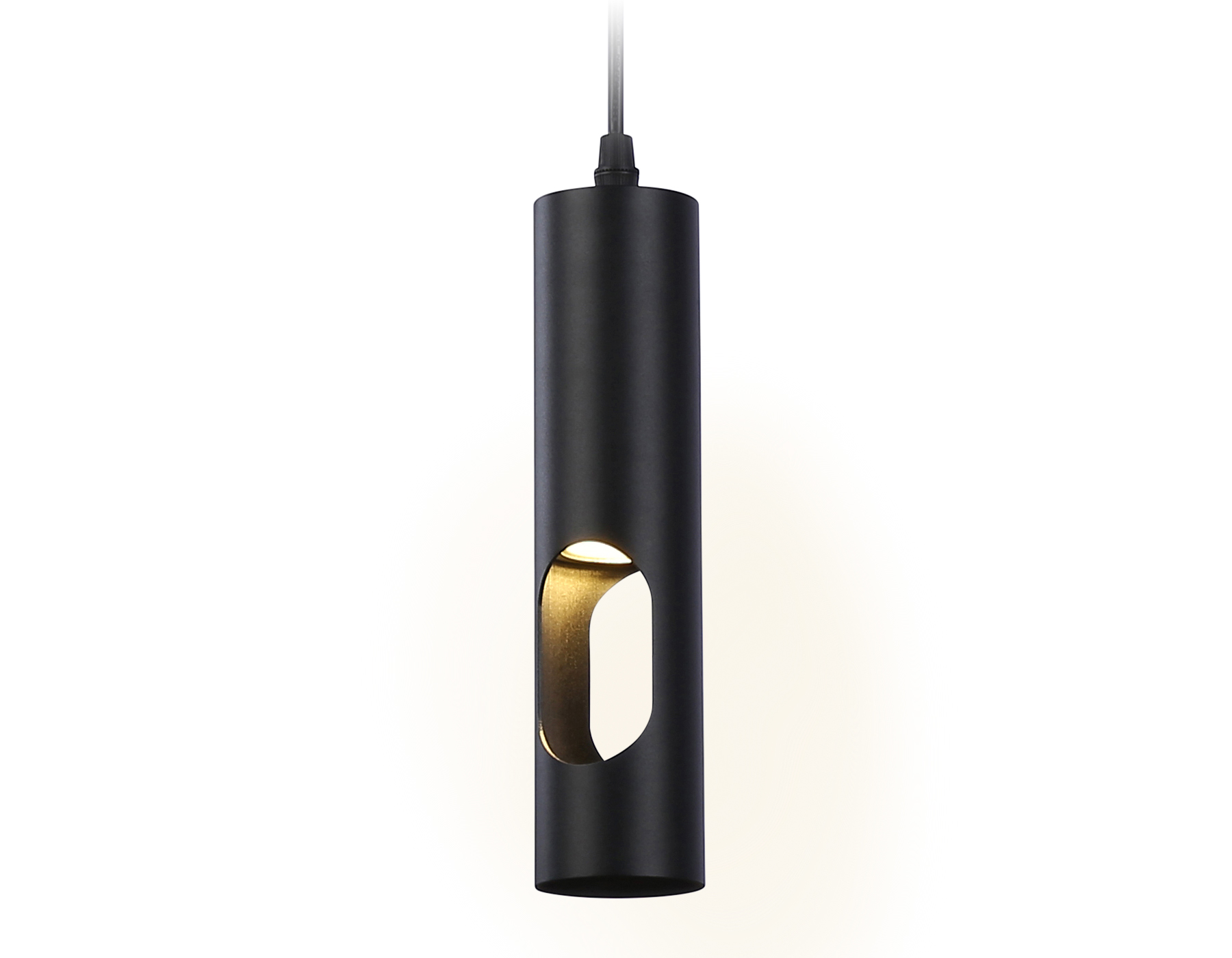 Светильник подвесной Ambrella TN5108 BK черный GU10 max 12W D55*1245