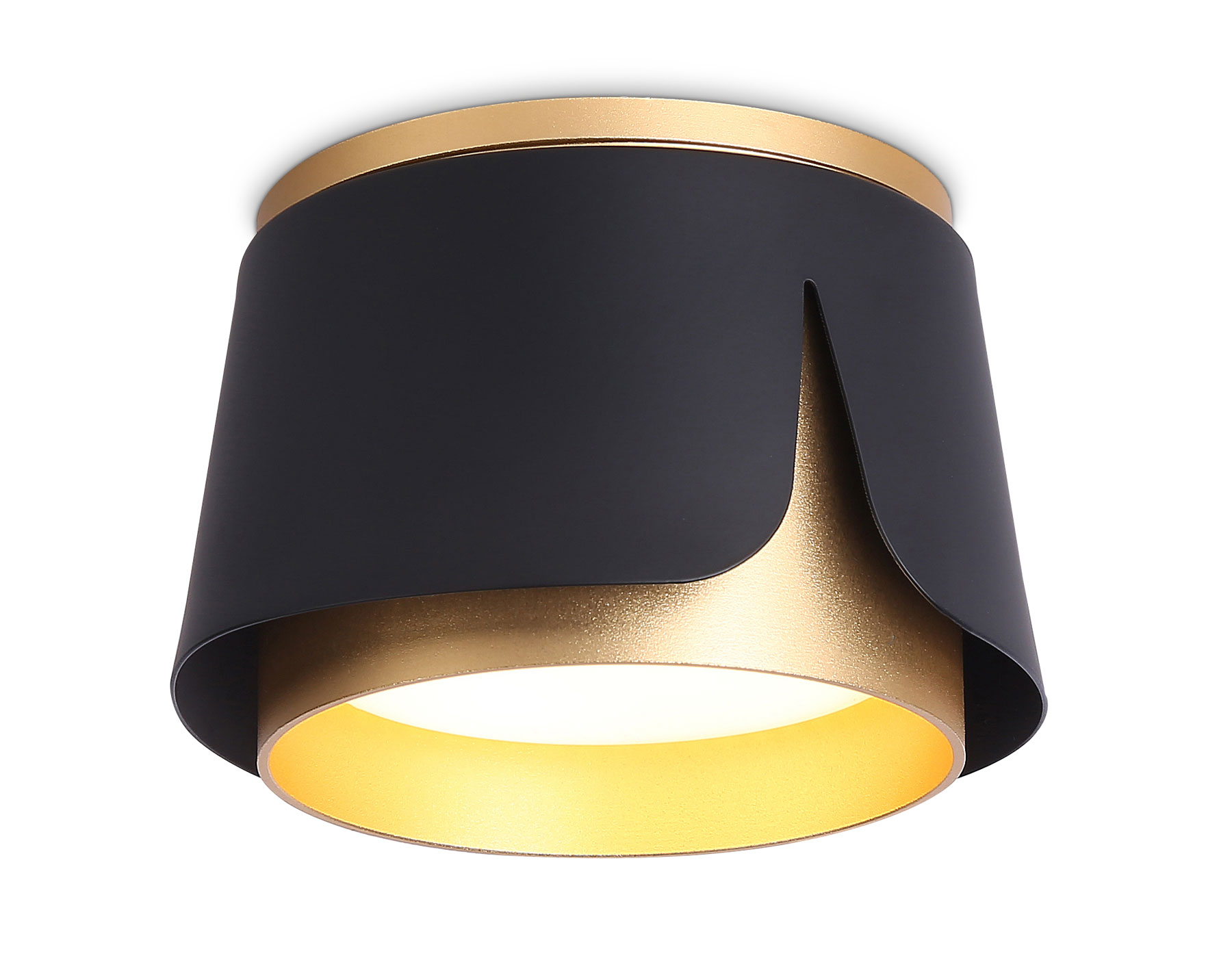 Светильник накладной AMBRELLA TN71222 BK/GD черный/золото GX53 D100*66