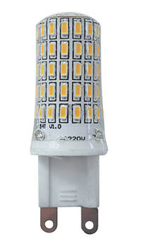 Лампа JAZZWAY PLED-G9 7W 4000K 400Lm175-240V/50Hz (пласт.корпуc) (100/1000)