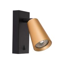 Светильник FERON ML1850  BELL MR16 35W, 230V, GU10, золото и чёрный