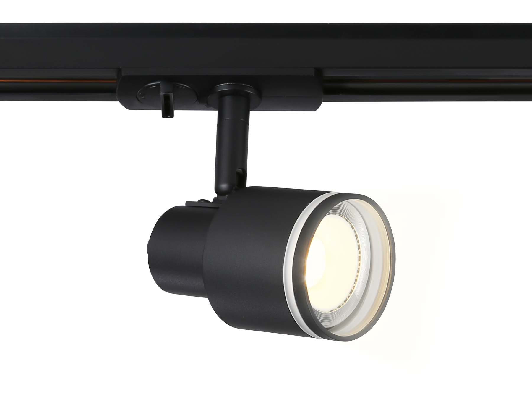 Трековый светильник со сменной лампой GL5206 BK черный GU10 max 12W AMBRELLA