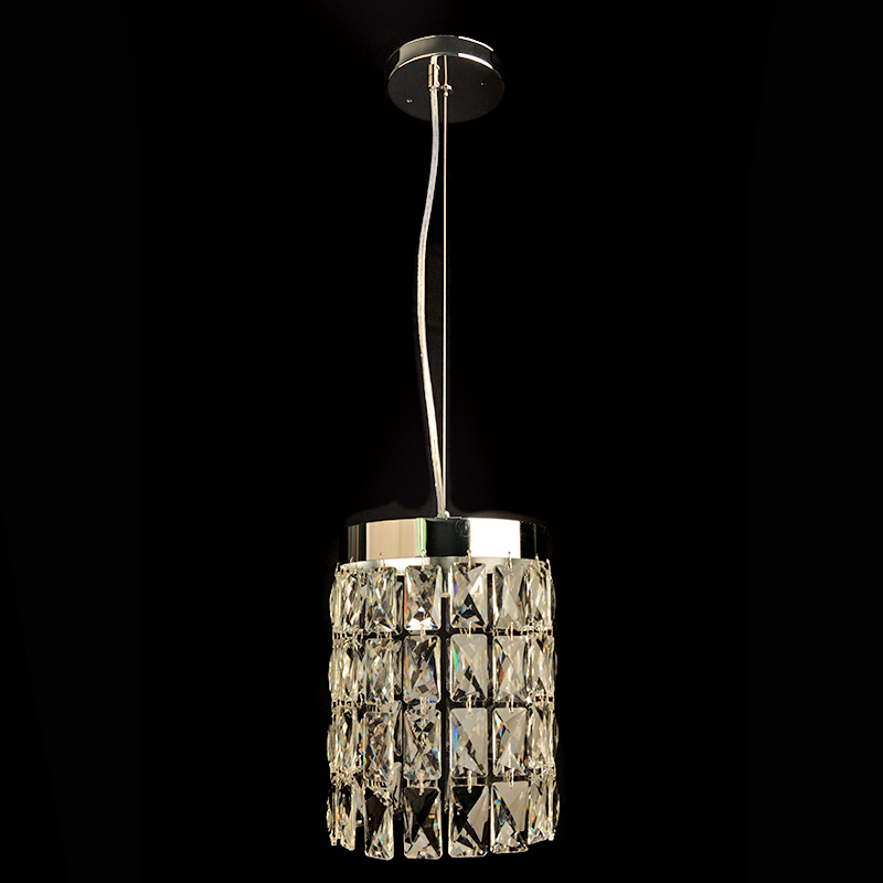 Подвес 8392/1/180 A CR хром/хрусталь 1x40W E14 d180 h650, 24