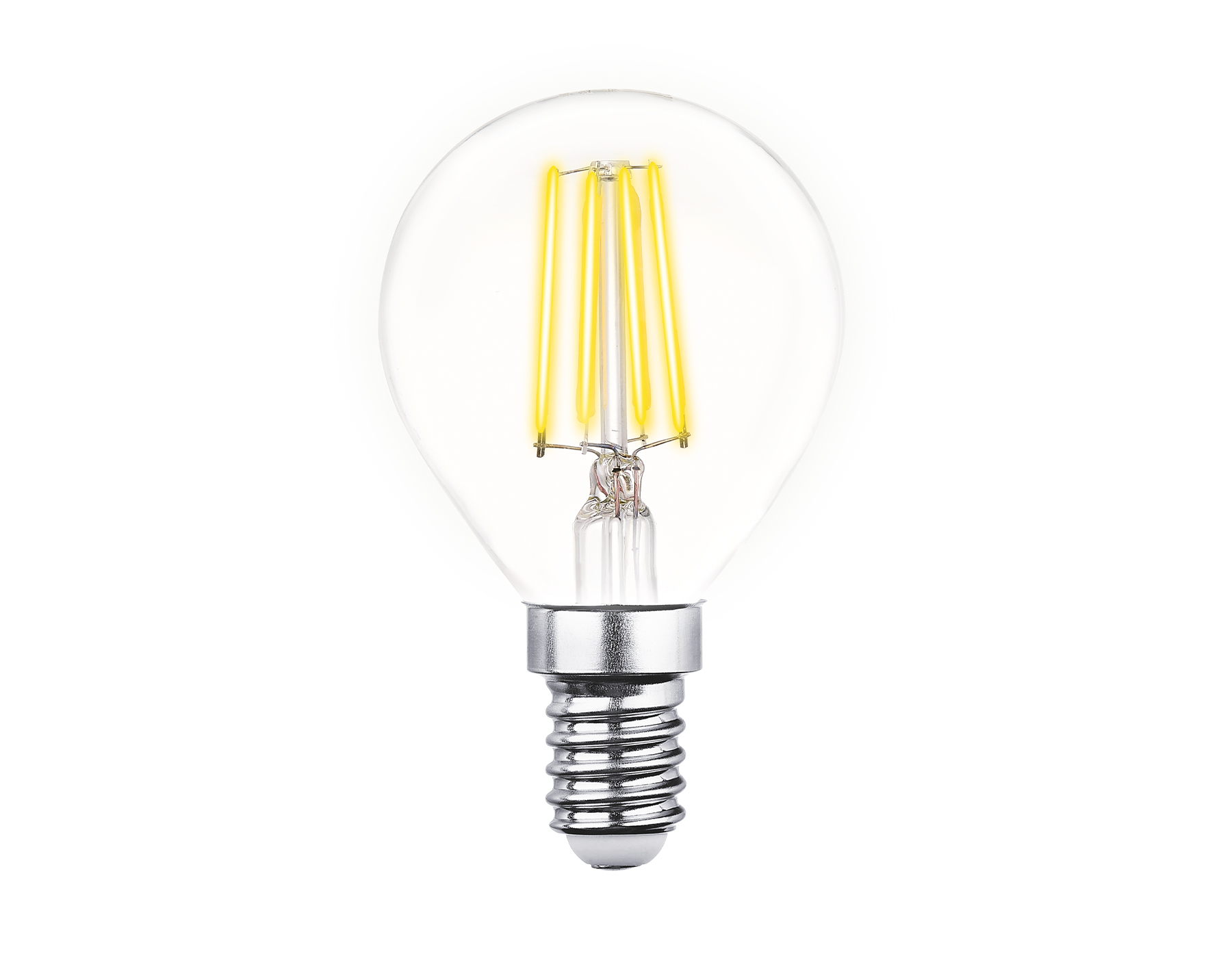 Лампа Ambrella Filament LED G45-F 6W E14 4200K (60W)