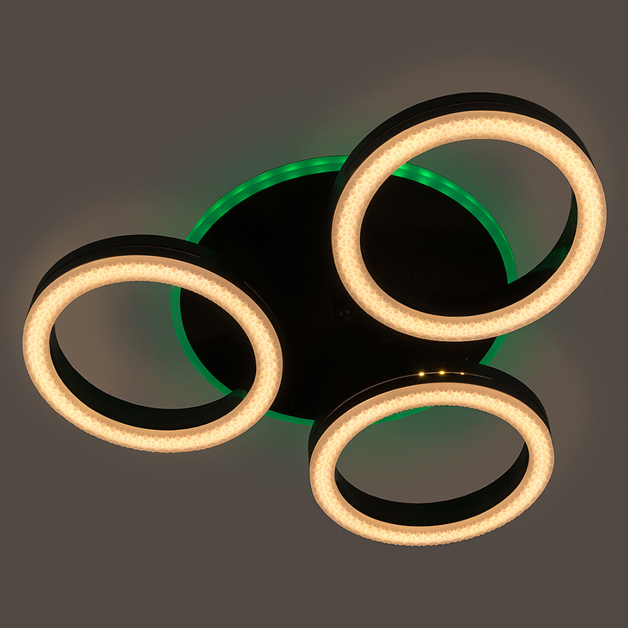 Светильник GSMCL-Smart60  65w  Centurion-2 черный RGB 4235lm (1/5) (3кр)