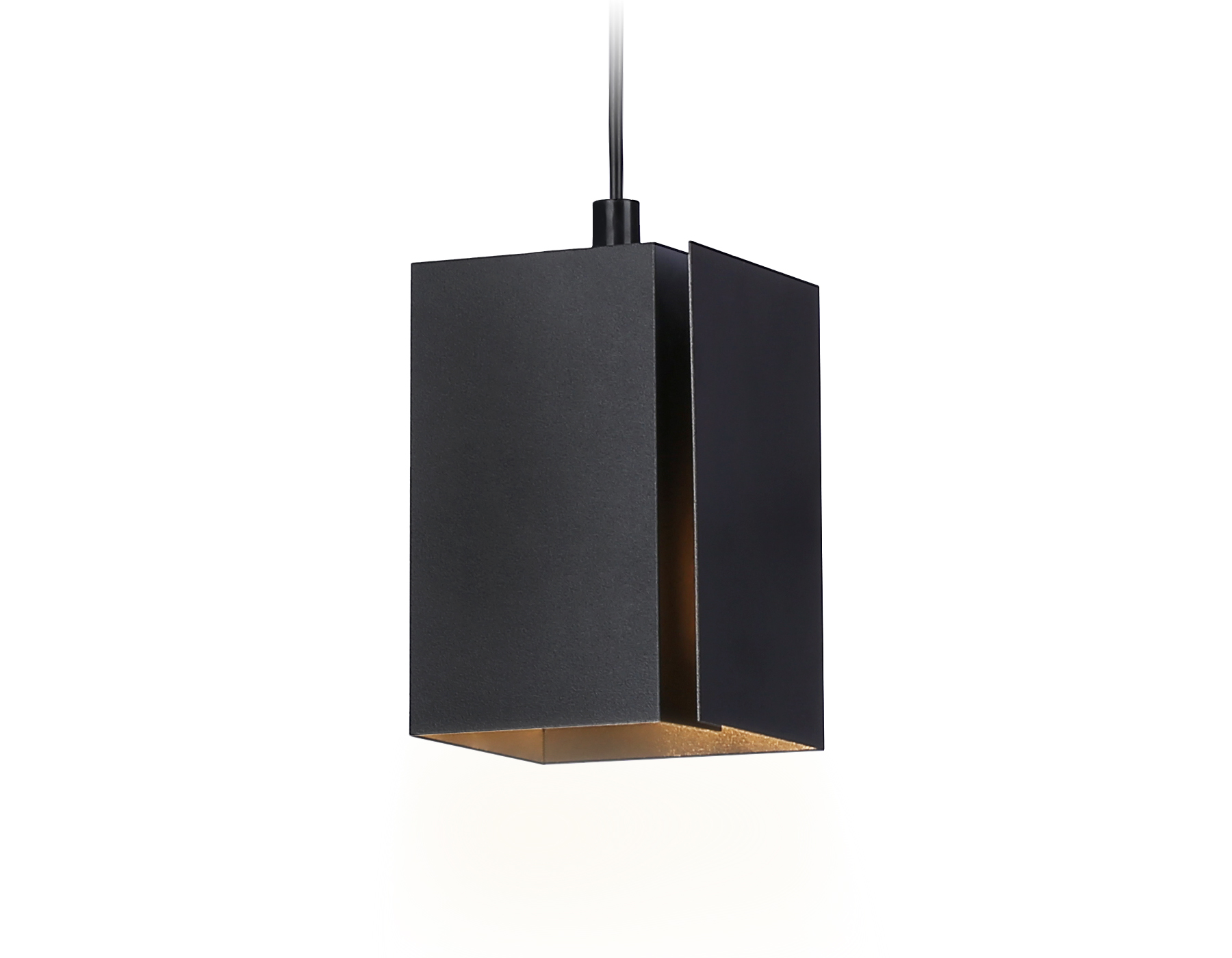 Светильник подвесной Ambrella TN5125 BK черный E27 max 40W 80*80*1150
