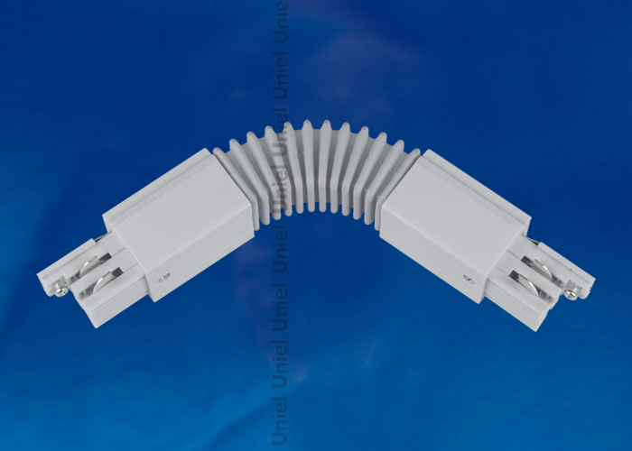 Соединитель Трехфазный UNIEL UBX-A24 SILVER 1 POLYBAG гибкий, Серебро, (полиэт.пакет)