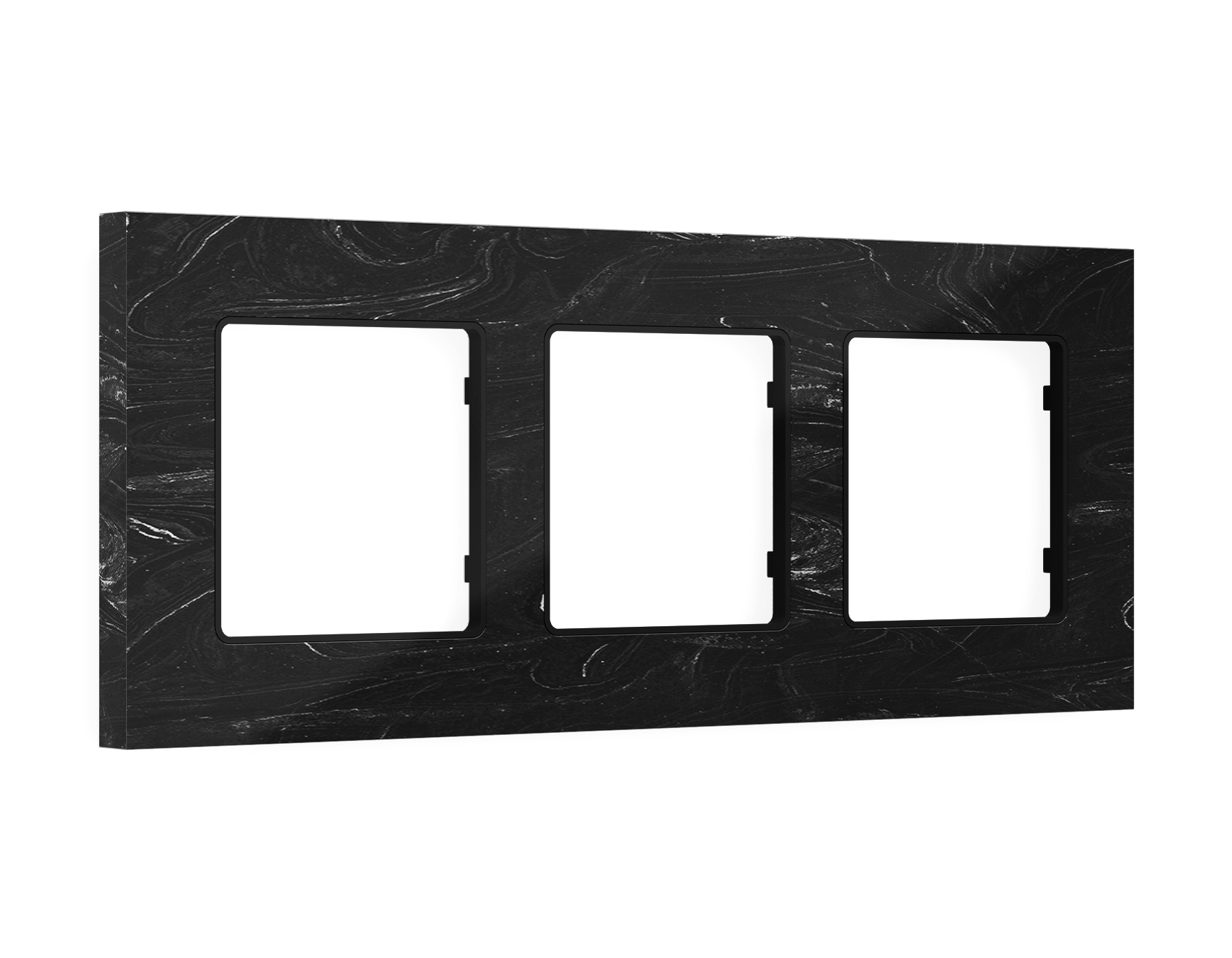 AF930703 Рамка ALFA Grand (Черный мрамор) 3-ая