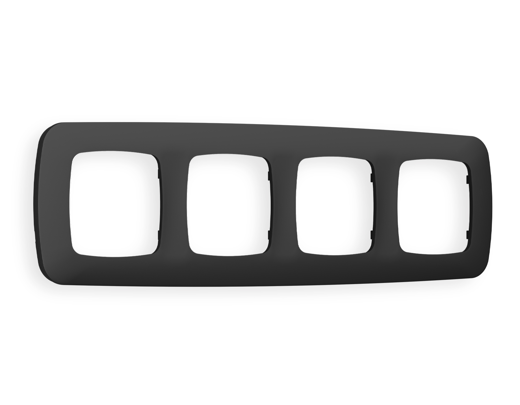 OF140804 Рамка OMEGA Ecta (Графит Мягкое касание) 4-ая