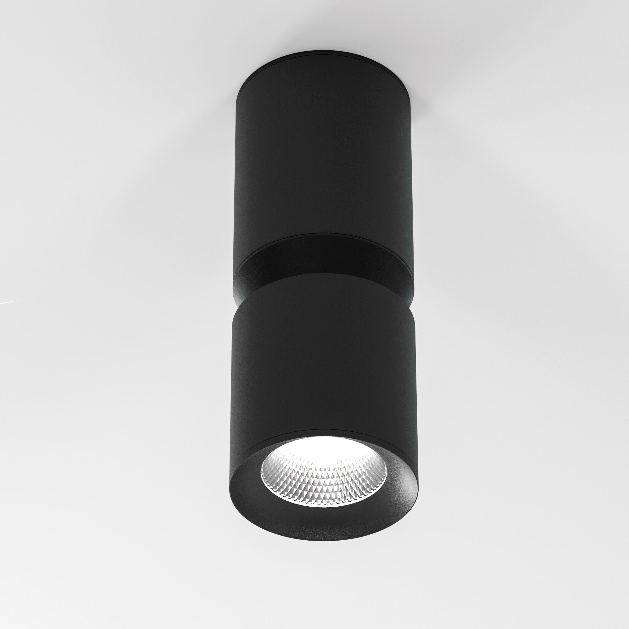 Спот потолочный Elektrostandard Kayo 12W 4000К чёрный 25048/LED