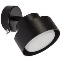 Светильник настенный FERON HL3670 AURA 12W, 230V, GX53, чёрный