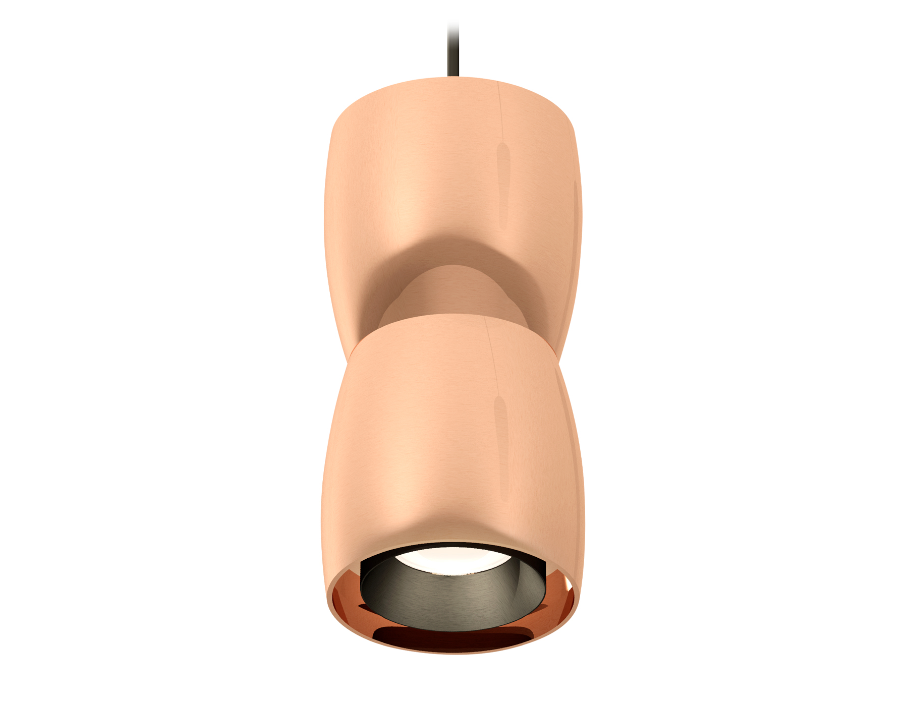 XP1144010 PPG/SBK/PBK золото розовое полированное/черный песок/черный полированный MR16 GU5.3