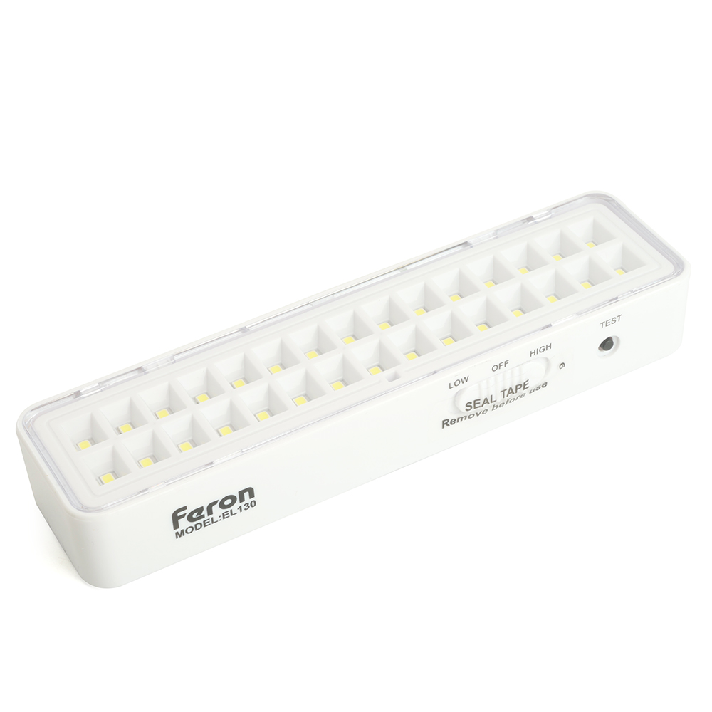 Светильник аккумуляторный FERON EL130 30LED DC белый 