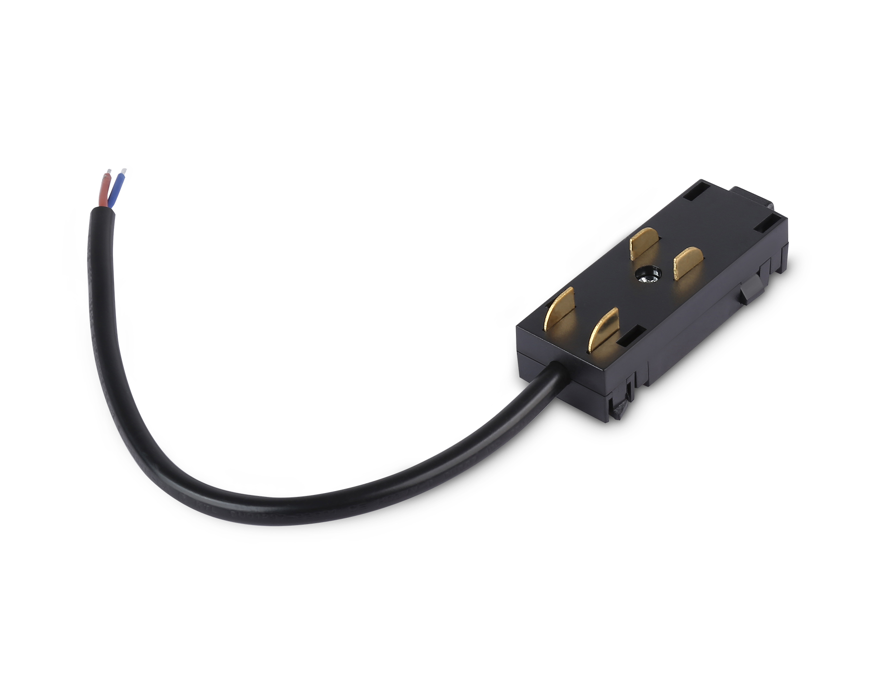 Ввод питания для шинопровода Magnetic 220V GL1102 BK черный IP20 200*28.5*18