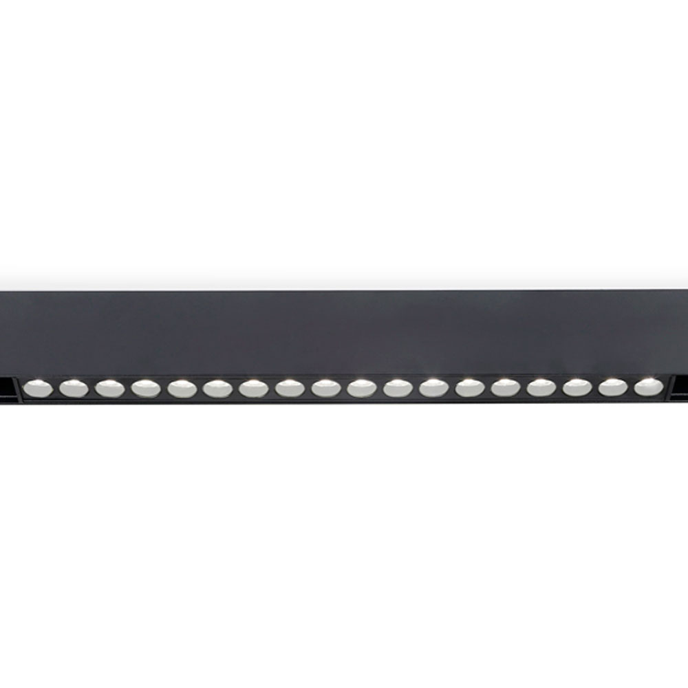 Светильник светодиодный для шинопровода Magnetic GL4033 BK черный IP20 30W 4200K 48V 24° 550*22*45