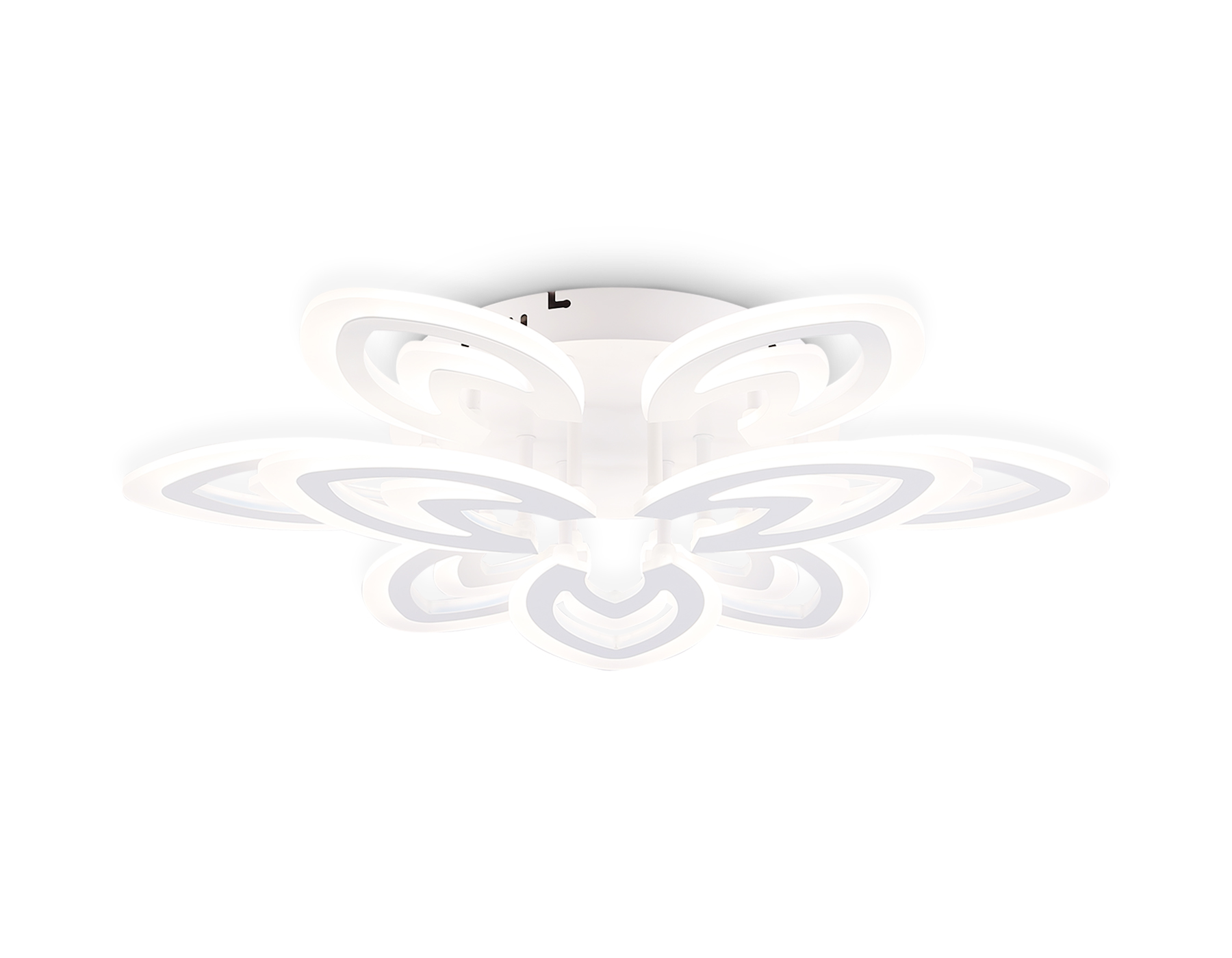 Светильник Ambrella FA4547/3+3 WH белый 3000K-6400K 113W 650*470*110 (ПДУ ИК)