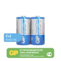 Эл.пит.GP Солевые PowerPlus 14C типоразмера C - 2 шт. в пленке