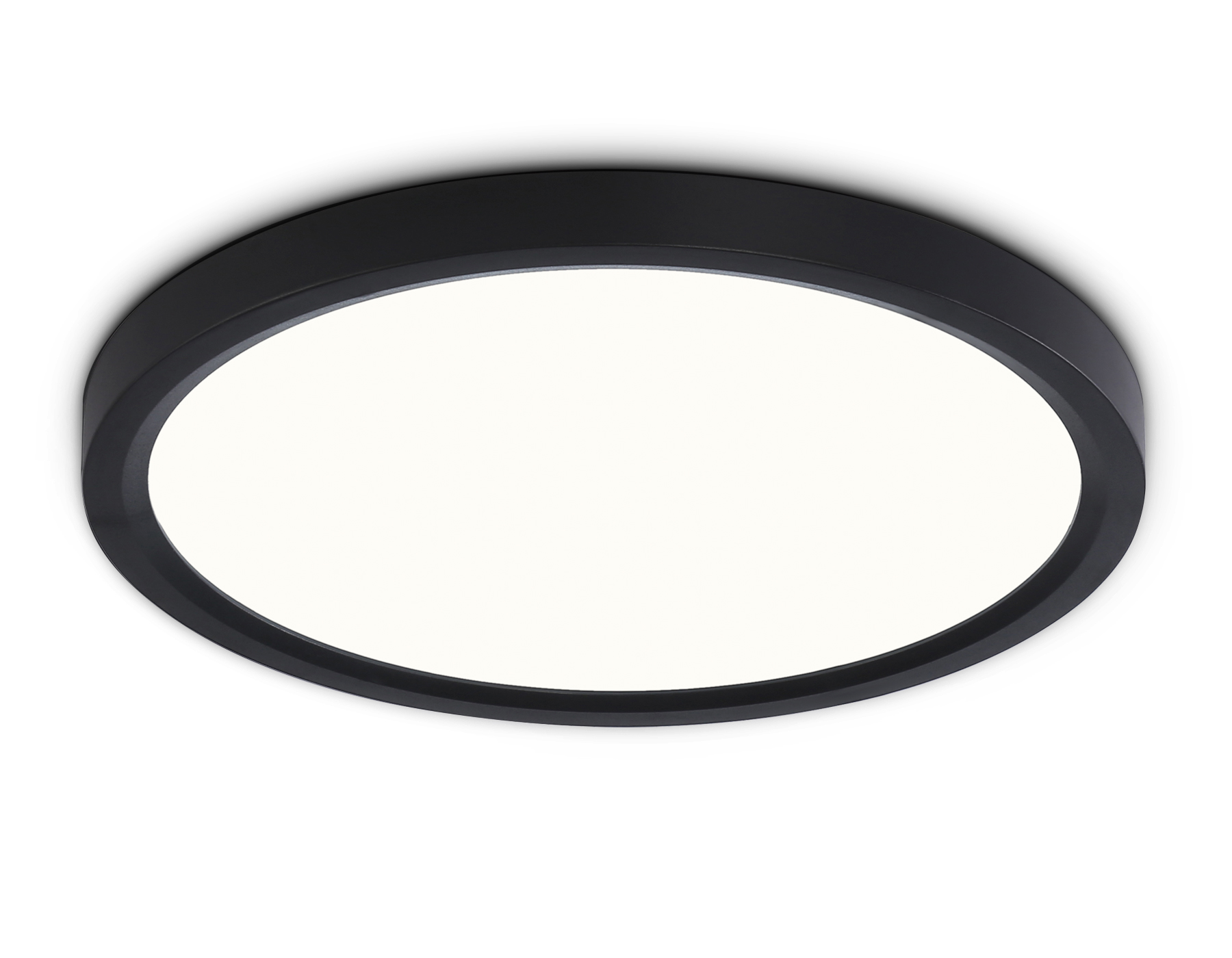 Светильник Ambrella ультратонкий FZ1904 BK черный IP54 20W 3000K-6500K CCT-переклю. D300*25 Без ПДУ