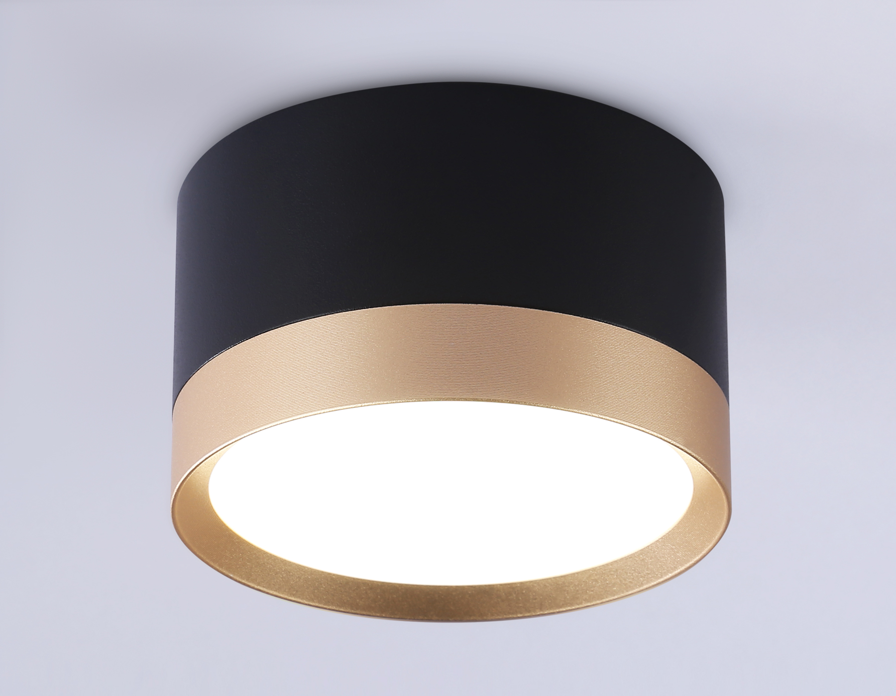 Светильник накладной AMBRELLA TN52359 BK/GD черный/золото GX53 max 12W D82*50