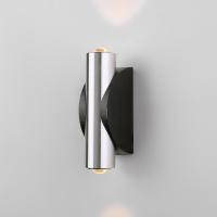 Светильник настенный Elektrostandard Steel 40109/LED LED чёрный/сталь