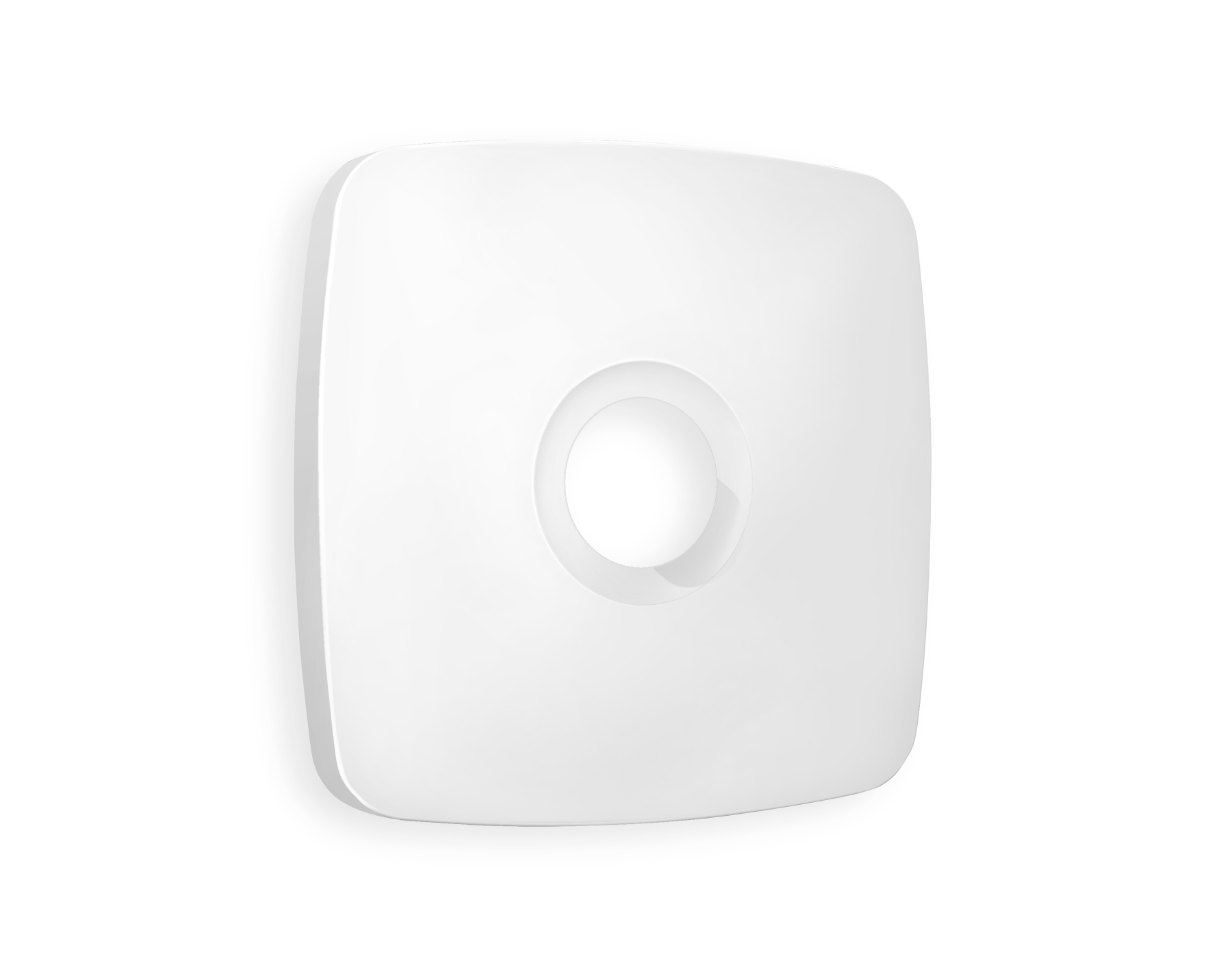 OP1330 Лицевая панель OMEGA (Белый матовый) для TV розетки QUANT